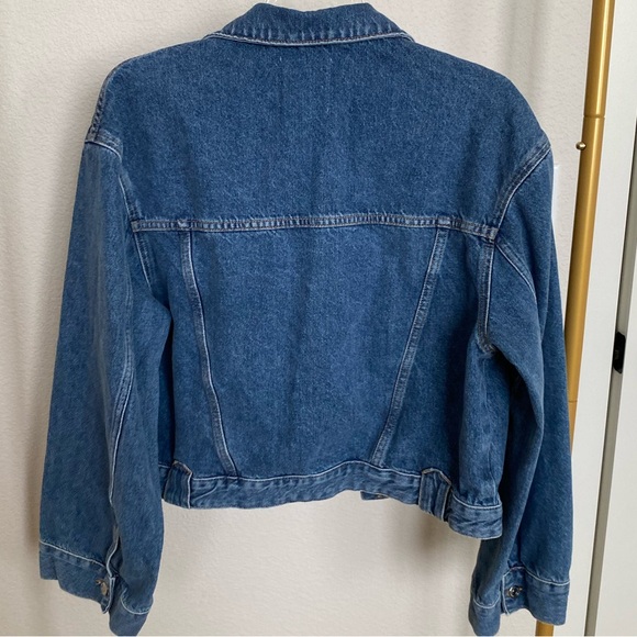 Mango Pocketed Denim Jacket - Picture 2 of 4